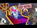 Installing Stella and Bear Cozy Boost Dog Booster Seat for Small &amp; Medium Pet bed How To