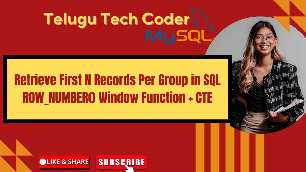 SQL | first N records per group using using ROW_NUMBER() Window ...