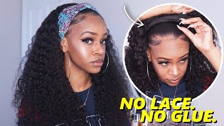 INSTALL IN 1 MINUTE! | Perfect Headband Wig for Spring | Dola Hair