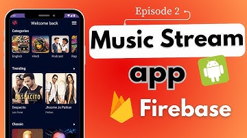 Online Music App Firebase #2 🔥  | Android Studio | 2024