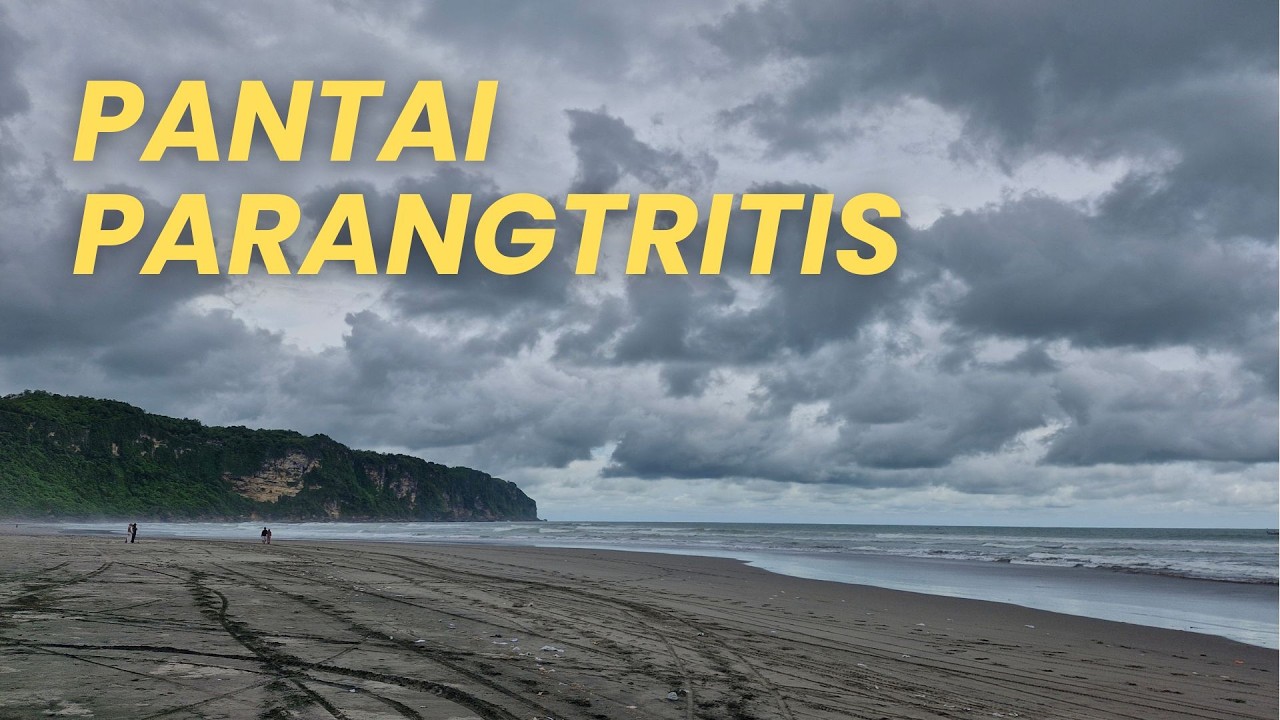 Perjalanan Jauh ke Pantai Parangtritis, dari Panas Terik hingga Mendung | Trip Jogja (Part Terakhir)