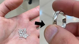 999 Pure Silver Ring making | Jewelry Making | NEPHEW FINALLY MAKES SOMETHING! 4K Video