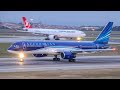 (4K) Plane spotting at Istanbul airport | Fantastic evening! MD83, 757, 777, etc