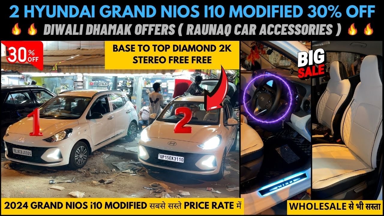 Hyundai Grand Nios i10 Modification DIWALI DHAMAKA OFFERS 💥 2 Nios ...