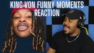 King Von Funny Moments (BEST COMPILATION) REACTION