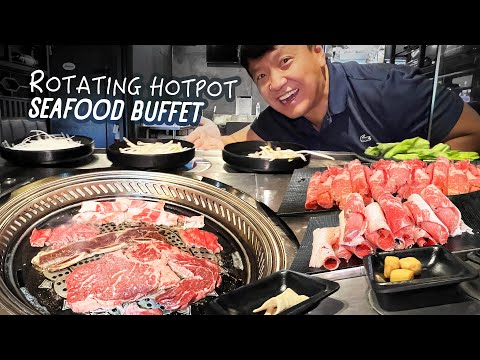 All You Can Eat ROTATING HOTPOT SEAFOOD BUFFET in San Francisco