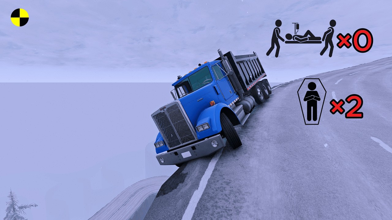 Realistic High-Speed Car Crashes in BeamNG.drive #131 | Ultra Detailed Crash Compilation