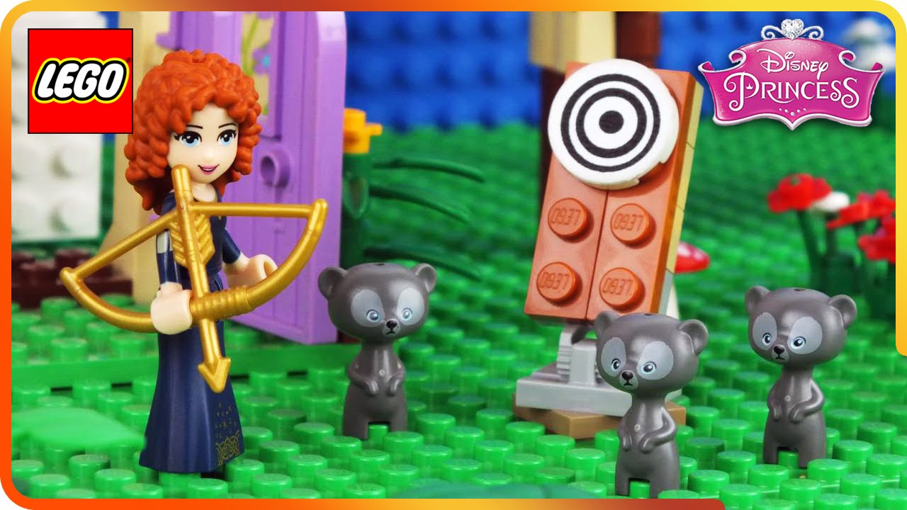 condado Esencialmente Subir ♥ LEGO Disney Princess Merida The Brave Training Day STOP MOTION (Episode  1) - YouTube