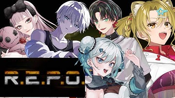 【#repo  /#完全初見プレイ】完全初見初心者ビビり絶叫×ほぼみんな初対面コラボ🔥【#vtuber / #百花ジュノ  】