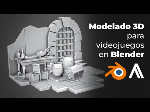 04 - Barril - Modelado 3D para videojuegos en Blender