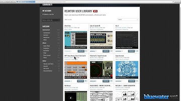 The REAKTOR User Library in 5 Minutes