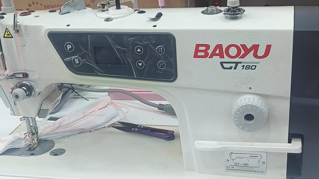 من احسن 💯#ماكنات #الخياطةفي هذا العام💪 من ناحية السعر والجودة 🤗 متراطيوش لفااار😱 خاوتي# BAOYU#سعر 53