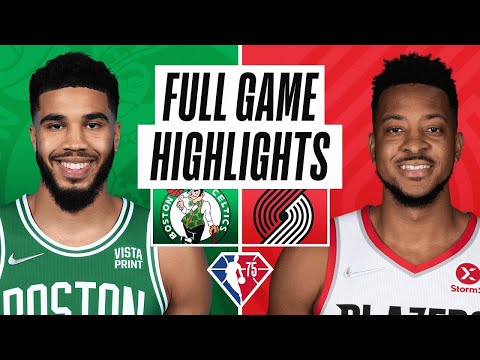 Boston Celtics vs. Portland Trail Blazers Full Game Highlights | NBA Season 2021-22