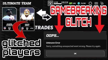 GAME BREAKING TRADES GLITCH IN MADDEN MOBILE 22