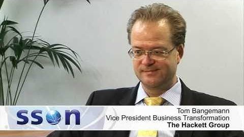 SSOWeek Europe 2010 - G8 Exclusive Interview with The Hackett Group
