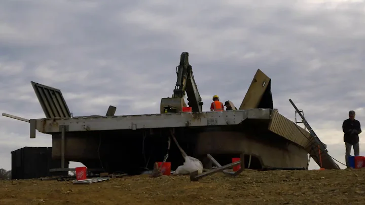 Tim Nunes, Cowboy on an excavator.