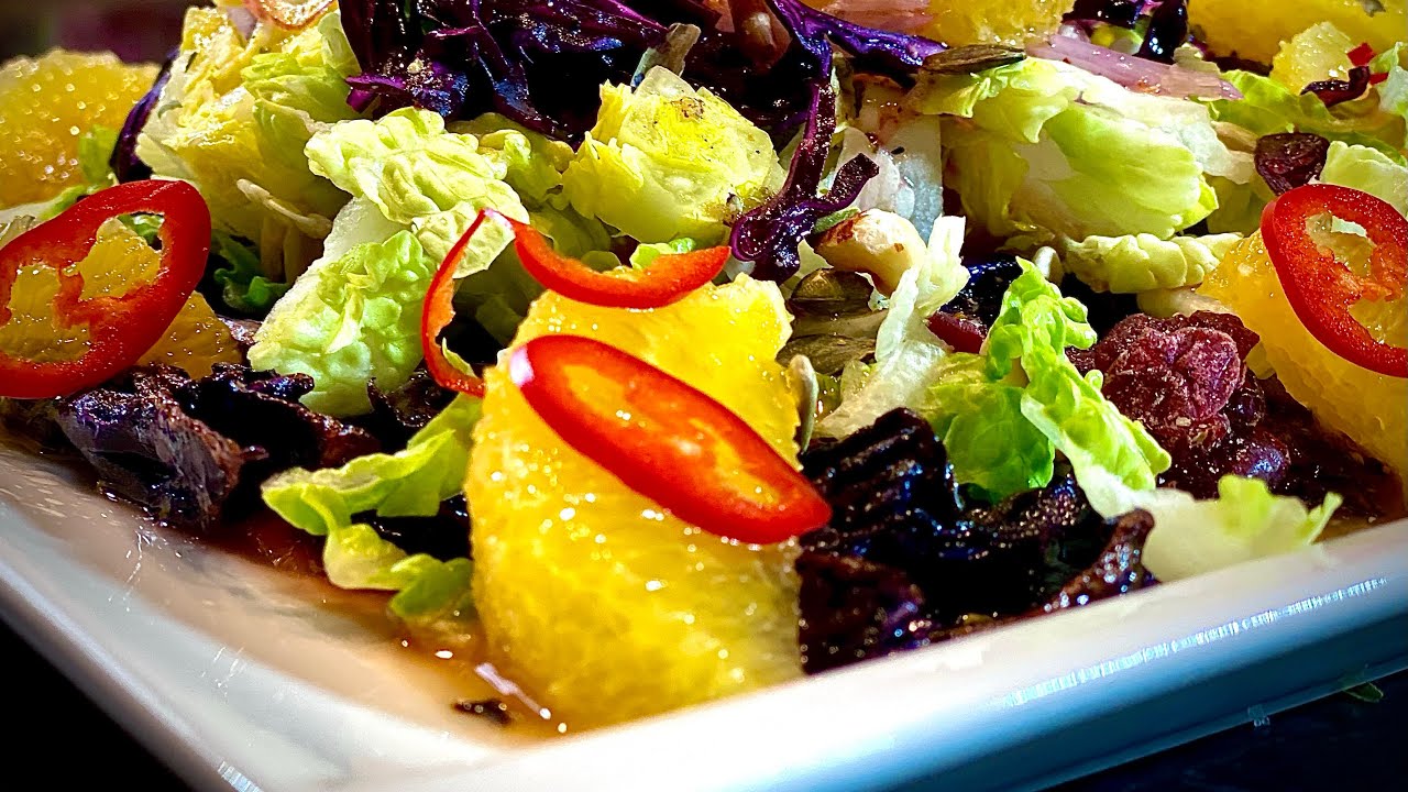 Берём Красную Капусту и Апельсин и у вас Изысканный ЧудоУжин Учимся правильно ФИЛЕТИРОВАТЬ АПЕЛЬСИН