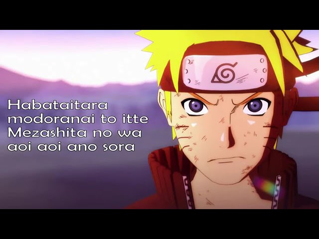 Blue Bird Naruto (Letra) 