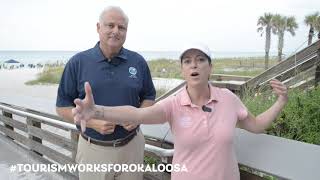 #TOURISMWORKSFOROKALOOSA - Tourism helps locals in Destin and Fort Walton Beach
