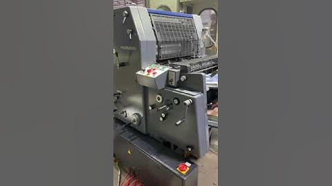 Heidelberg GTO 52 REFURBISHED in ICD