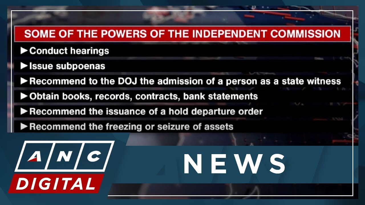 Маркос подписал указ о создании независимой комиссии для расследования аномальных инфраструктурны...