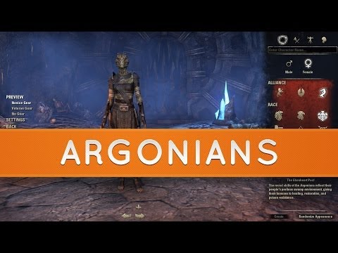 The Elder Scrolls Online：Races-Argonians