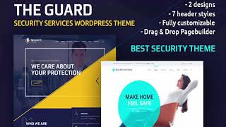 The Guard - Security Company WordPress Theme | Themeforest Website Templates and Themes