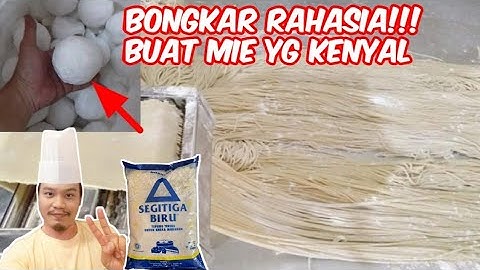 Thumbnail of CARA MEMBUAT MIE MENTAH 100% BERHASIL & KENYAL||Resep Dari Turun-temurun