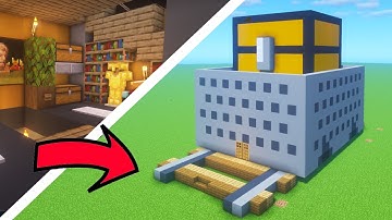 Minecraft: How To Make Minecart With Chest House
