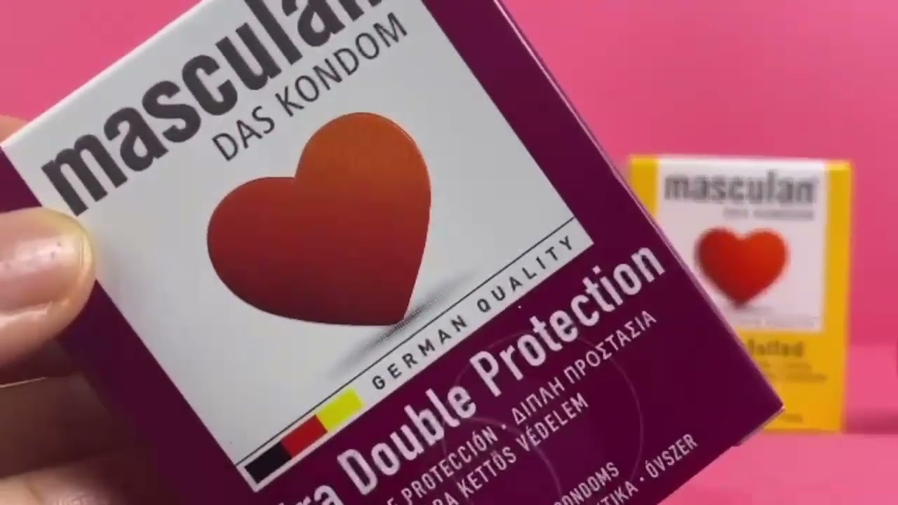ស្រោមអនាម័យ និង ទឹករំអិល ម៉ាស្គូលែន Masculan Condom & Lubricant Gel