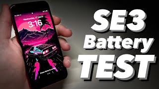 iPhone SE3 "Pushing Limits" - Battery Drain Test (2024)