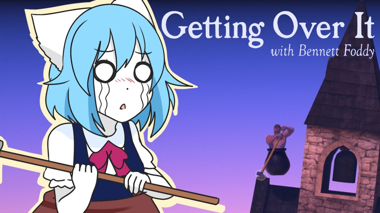 Finishing Getting Over It with Wolfychu! - .