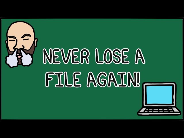 Never lose a file again - backup solution for music producers class=