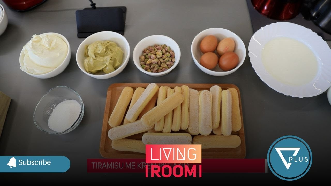 Tiramisu me krem pistakio - Living Room