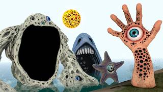 NEW VORTEX ARM TRYPOPHOBIA vs ALL SEA MONSTERS & TRYPOPHOBIA CREATURES! — Garry’s Mod