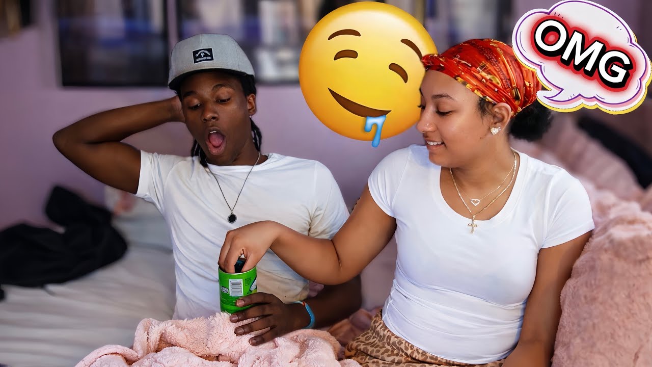 PRINGLES PRANK ON GIRLFRIEND!
