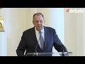 ⚠️ Lavrov acusa a Occidente de "silenciar" un grave atentado en Ucrania.