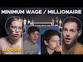 Rayhart Twins react to Millionaires vs Minimum Wage: Did You Earn Your Money? | Jubilee