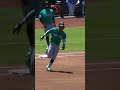 see ya, ball 👋  #baseball #mlb #mariners #juliorodriguez #homerun