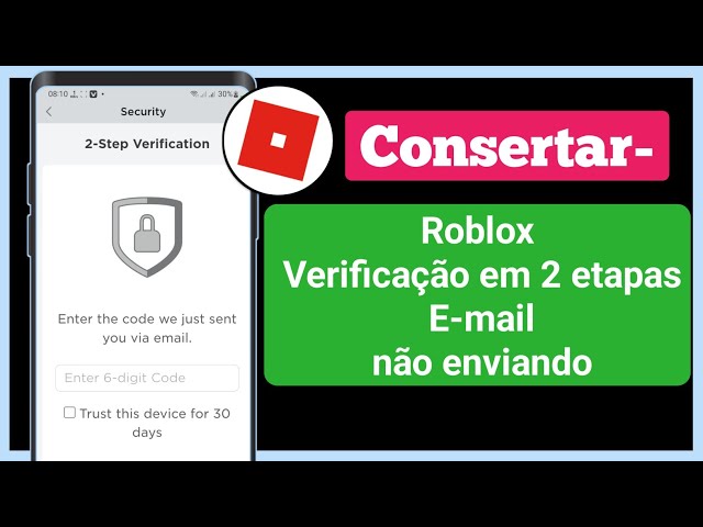 como pular a verificação de duas etapas Roblox｜TikTok Search