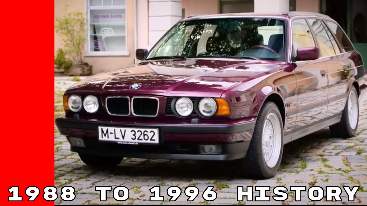 1988 To 1996 3Nd Generation E34 Bmw 5 Series History - Youtube