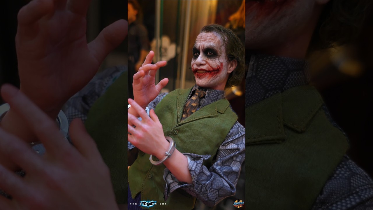 Быстрый обзор — обзор гиперреалистичной фигурки JND Studios «Тёмный рыцарь — Джокер (тип C)» 