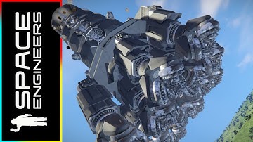 The Mammoth Vertical Miner! - Space Engineers
