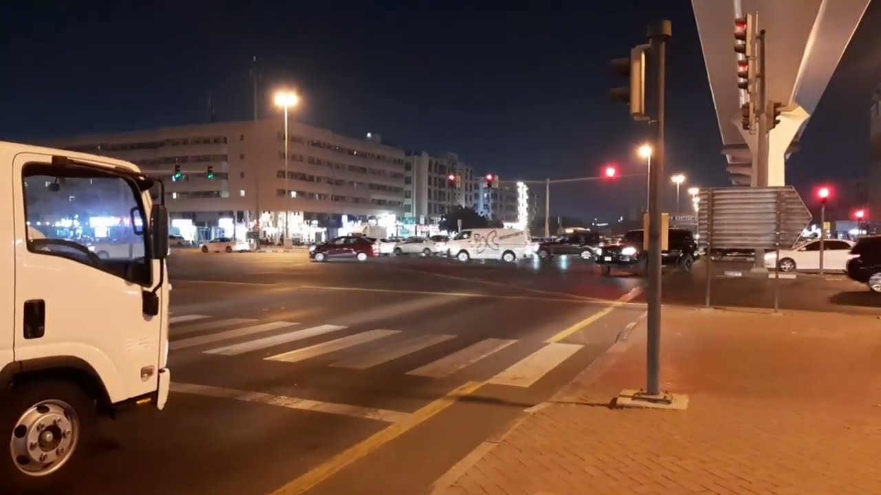 Dubai Al Qusais 2 -Night view Diwali 