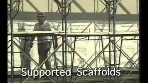 Construction - Supported Scaffolding.wmv