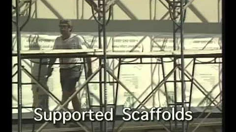 Construction - Supported Scaffolding.wmv