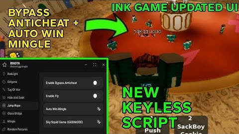 INK GAMES NEW SCRIPT UI - BYPASS NEW ANTICHEAT , AUTO WIN MINGLE (OP)