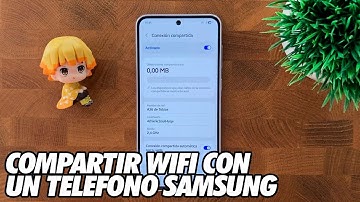 Como Compartir Internet con un Telefono Samsung Galaxy - Conexion Compartida Wifi