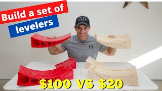 Build your own Anderson levelers for $20 (DIY levelers) level your camper easy