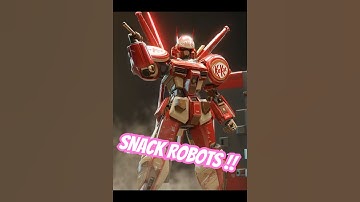 Which Like ⁉️ “Candies Transform into Epic Robots!”#ai #snacks #shorts